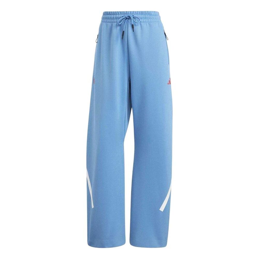 Adidas Womens/Ladies Wide Leg Pants / Blue